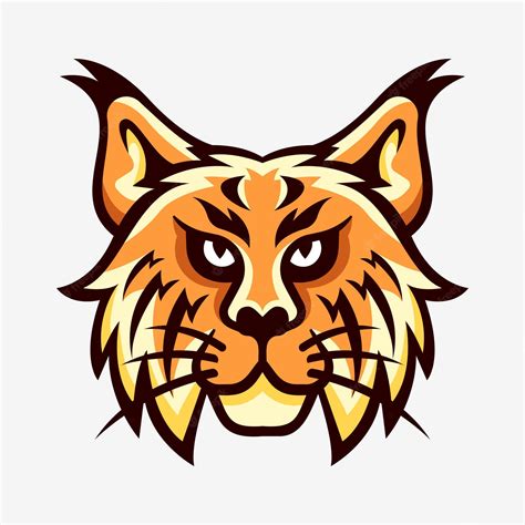 Lynx mascot head